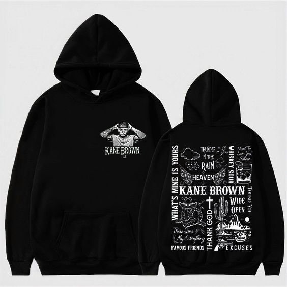 Kane Brown Drunk Or Dreaming Tour Double sided hoodie