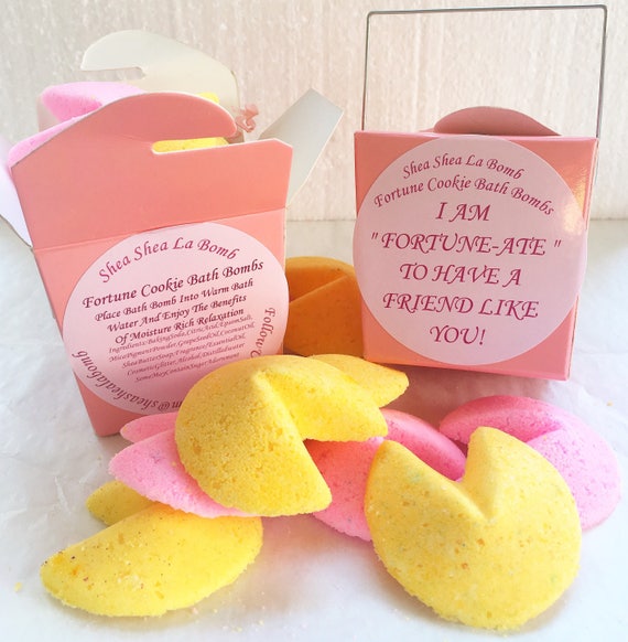Bath Bomb Fortune Cookies Etsy