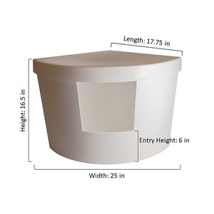 Kitangle Corner Kitty Litter Box image 10