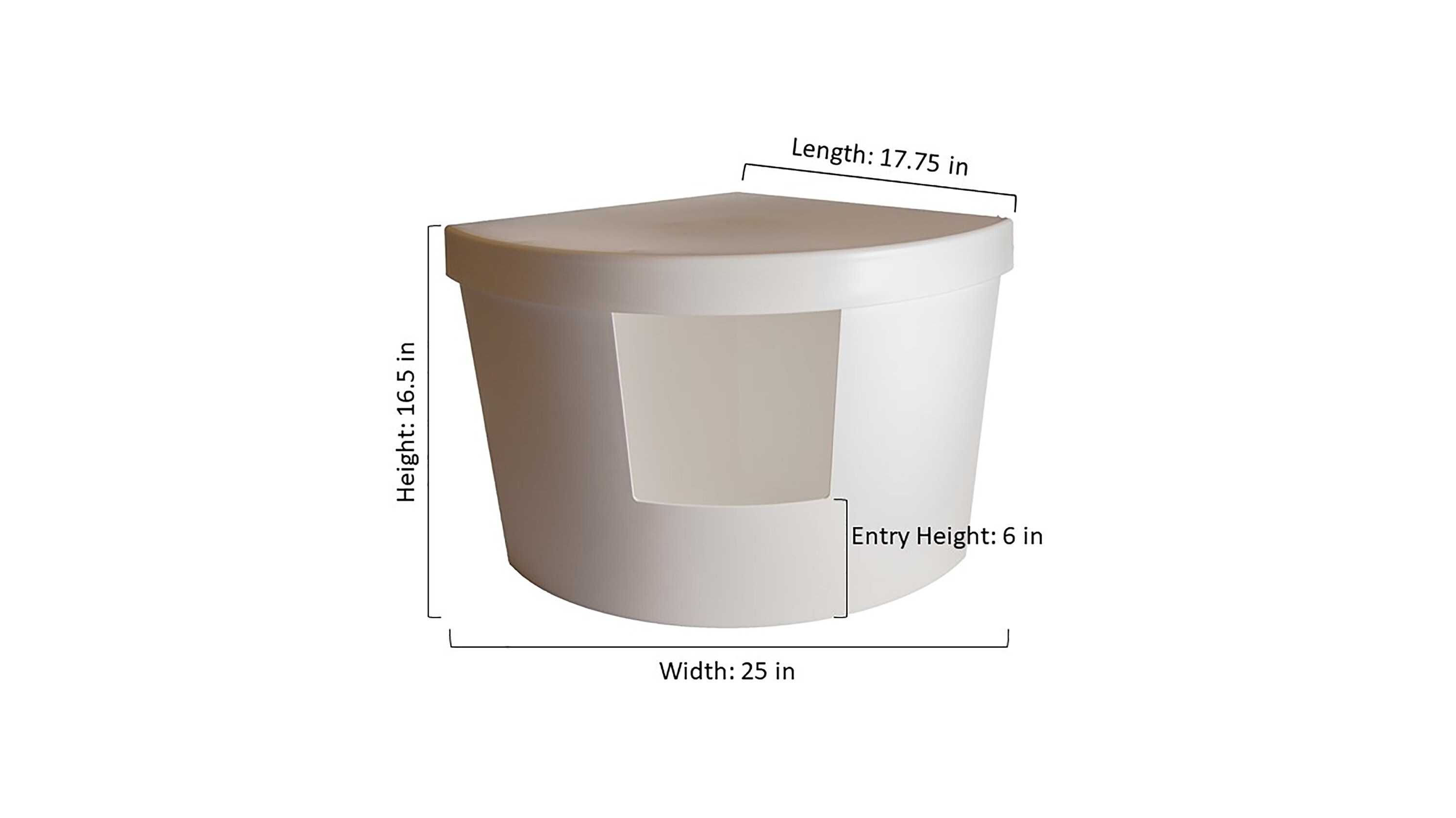 Kitangle Corner Kitty Litter Box Etsy