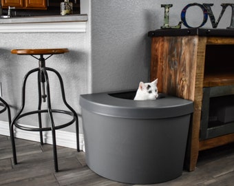 Kitangle Top Entry Litter Box & Liner