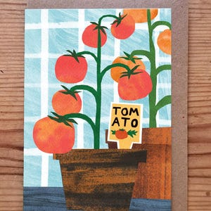 Tomates A6 Cartão de felicitações