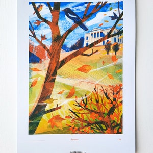 Autumn Risograph Print image 3