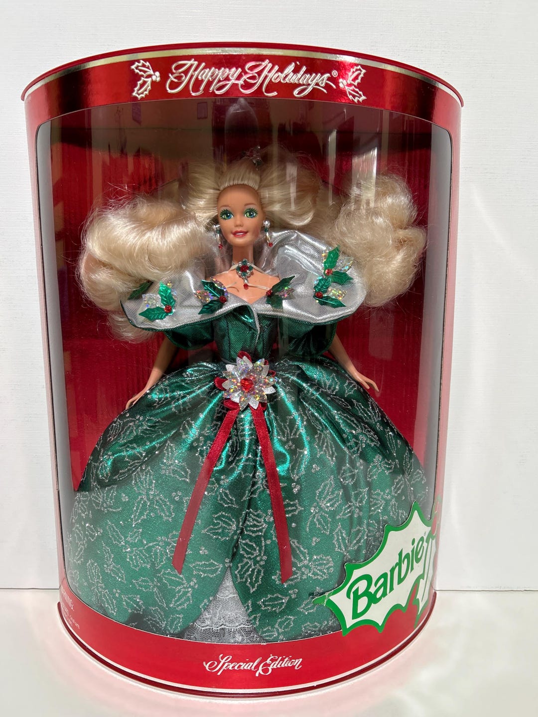 Barbie Happy Holidays Princesse Emeraude 1995 – Édition Spéciale, Boîte Neuve