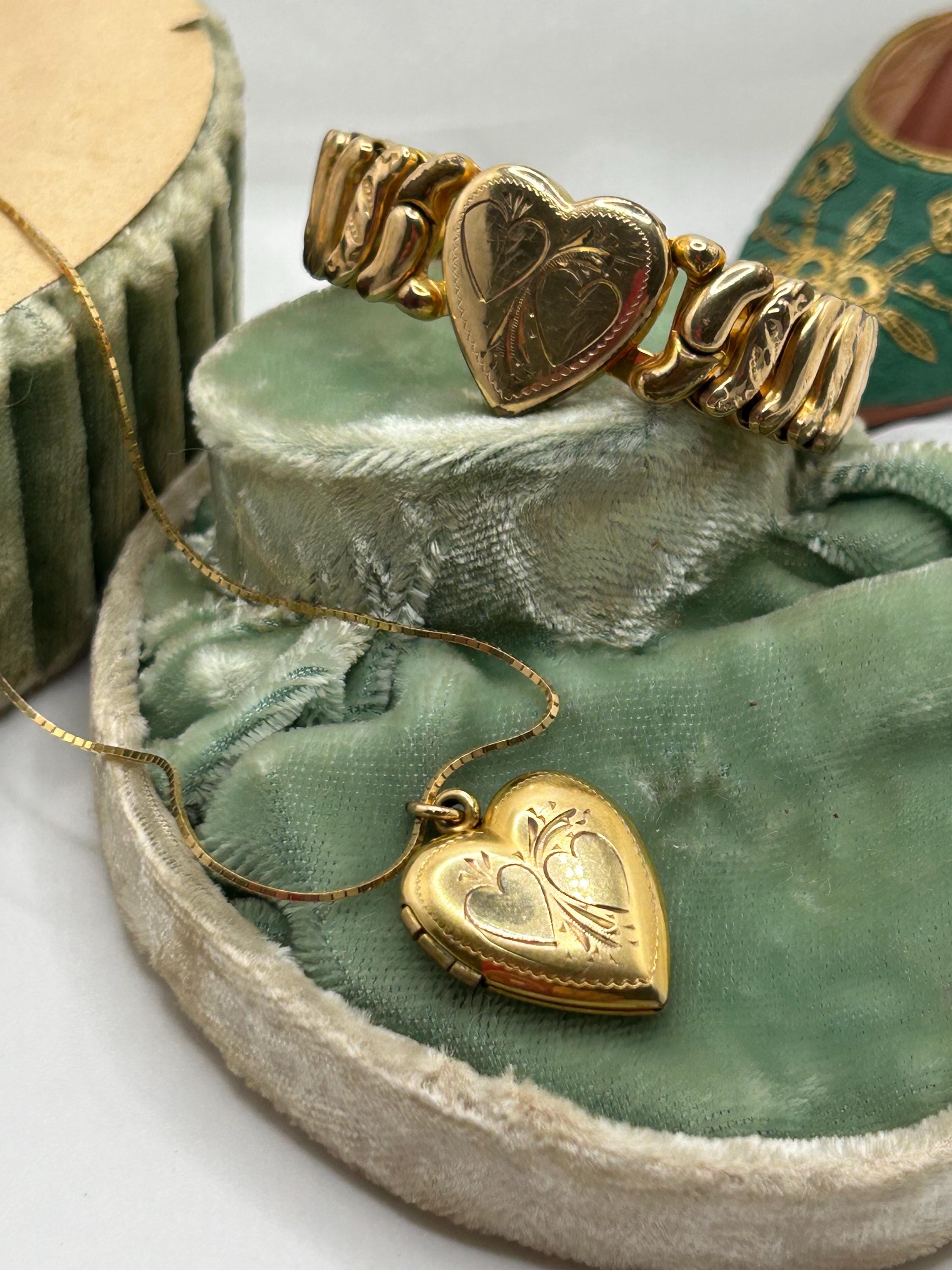 1940s Sweetheart Expansion Bracelet - Etsy