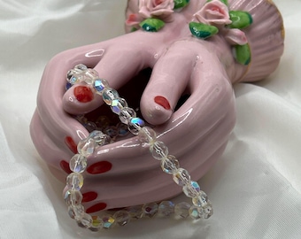 Vintage Lefton China Hand With Roses - Etsy