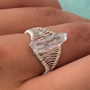Quartz Crystal Shard Ring