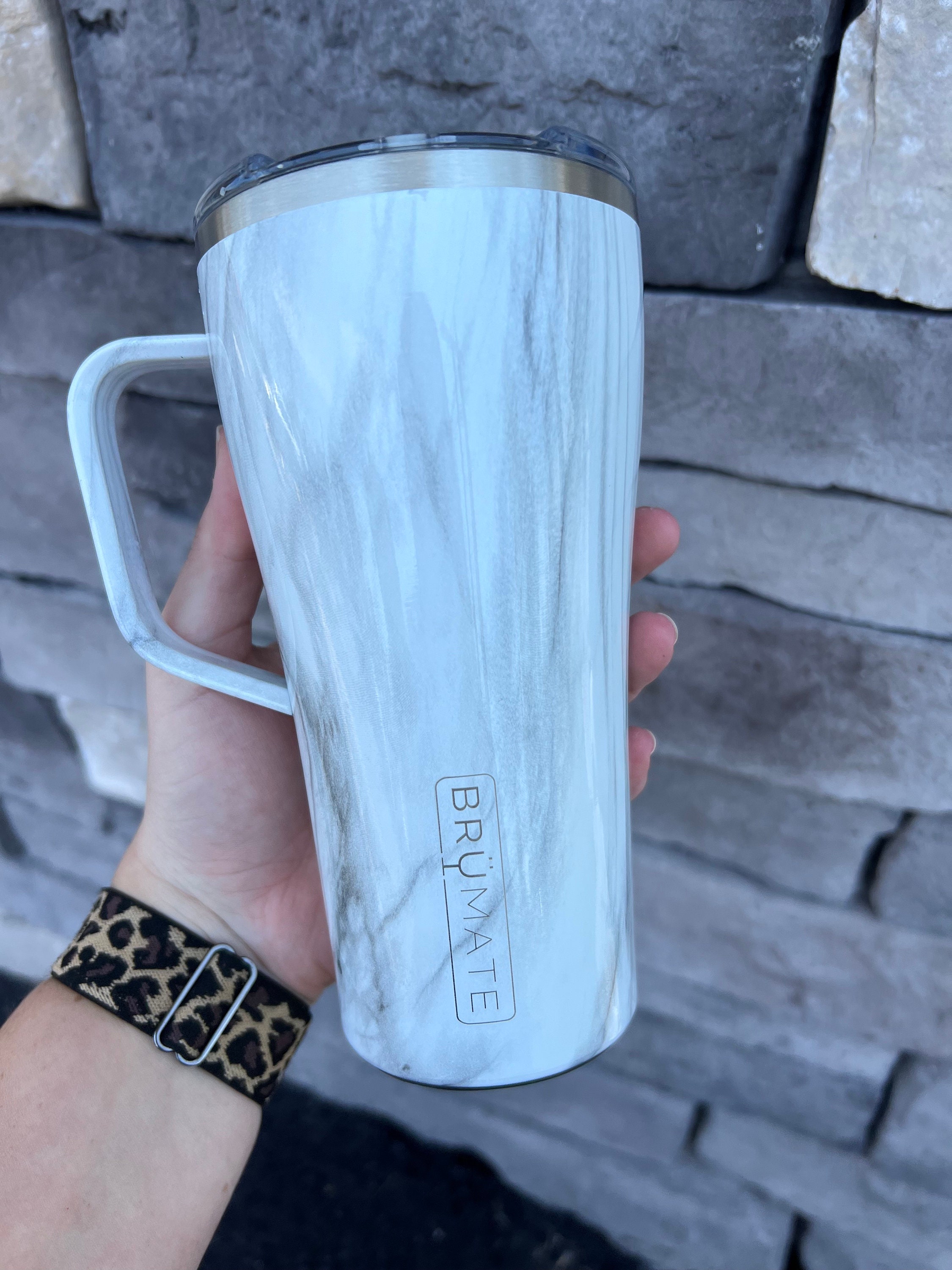 BruMate Toddy XL 32 oz Matte Clay BPA Free Insulated Mug