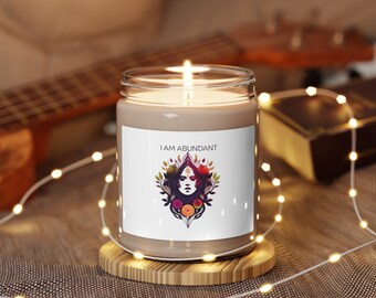 Scented Soy Affirmation Candle, 9oz