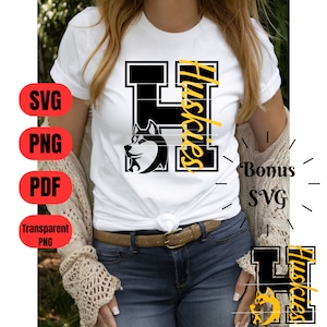 Huskies-svg | Ontwerpen voor schoolgeest en vrolijkheid | Digitale download voor Cricut