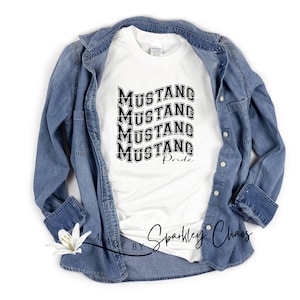 Mustang Svg, Mustang Football,Mustang Cut File, Mustangs Png File, Mustang Stacked SVG,Mustang Horse Svg, Mustang Clipart,Mustangs Pride Svg