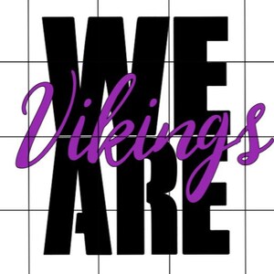 Vikings Mascot Svg, Vikings Football Svg, School Spirit Svg, Vikings Cheer Svg, Svg Files For Cricut, Vikings Sublimation, Viking Pride Svg