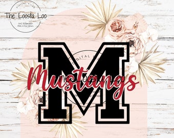 Mustangs svg, Team  Shirt svg, Team Spirit Shirt svg, School Spirit svg, School Shirt SVG. Mustang pride svg