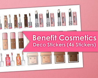 Venefit Cosmetics Beauty Planner Stickers | 46 Stickers