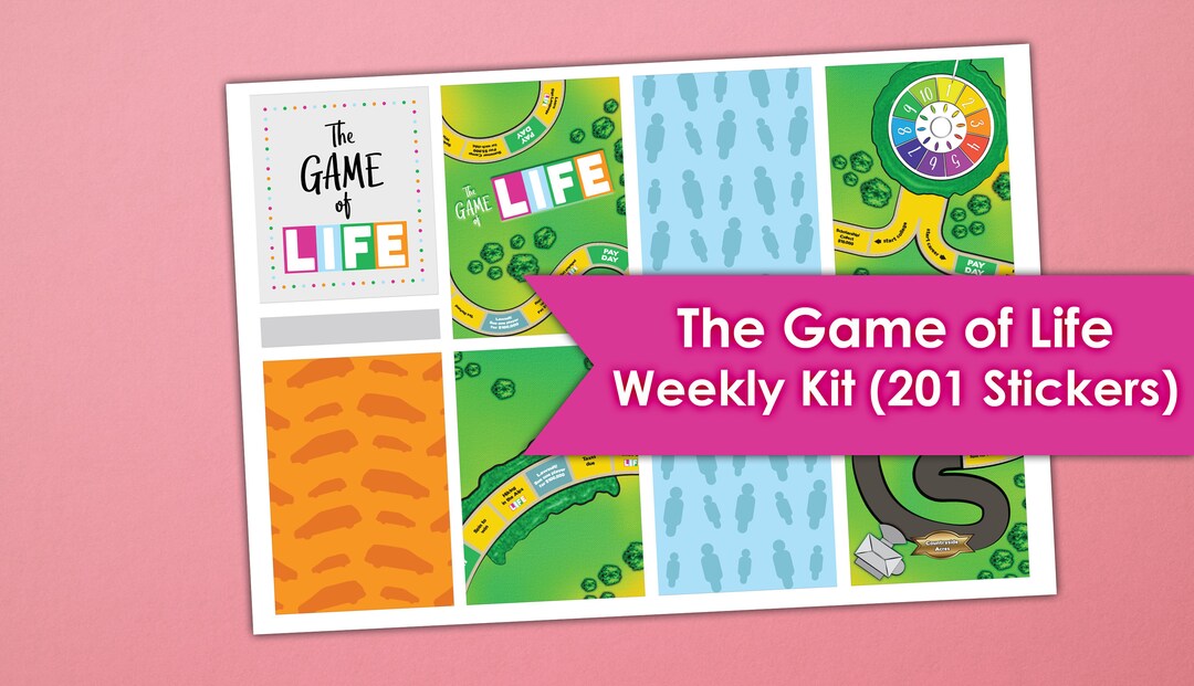 LIFE Weekly Kit | Erin Condren Planner Stickers 201 Stickers - Etsy