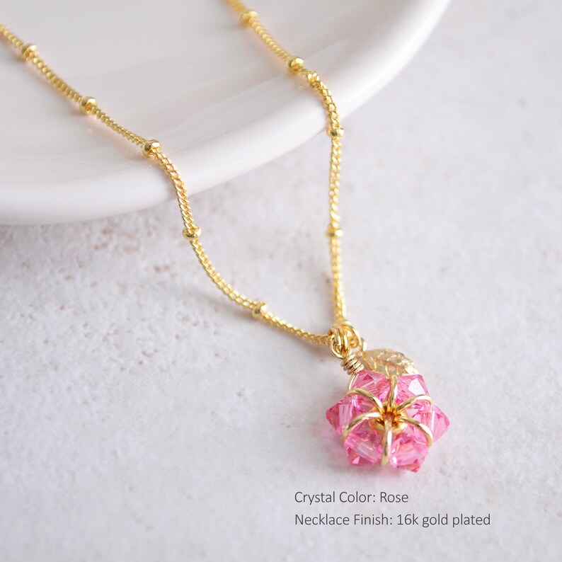 Flower Girl Proposal Necklace Gift Etsy