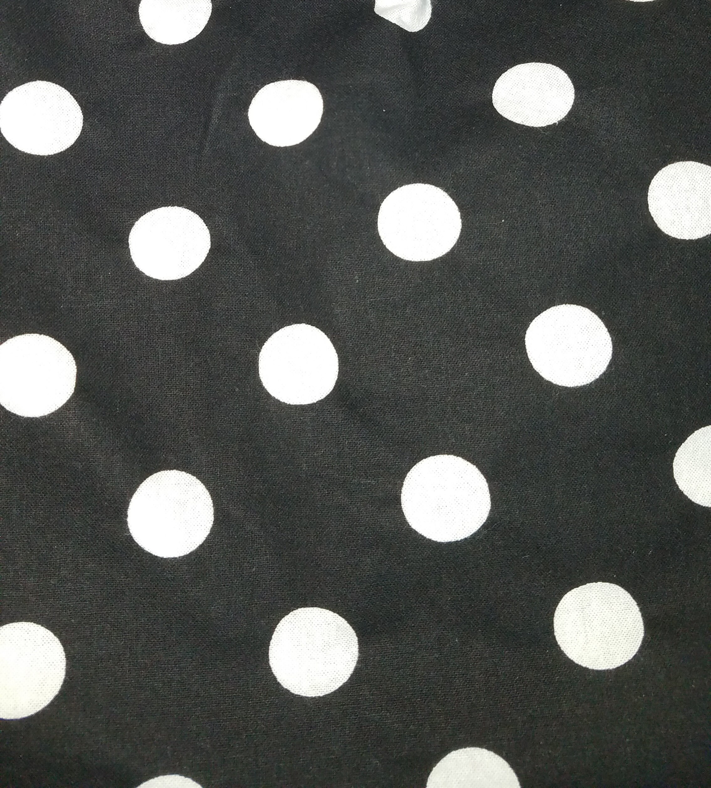 Vintage Black White Polka dot Pattern Print Luggage Cover Protector