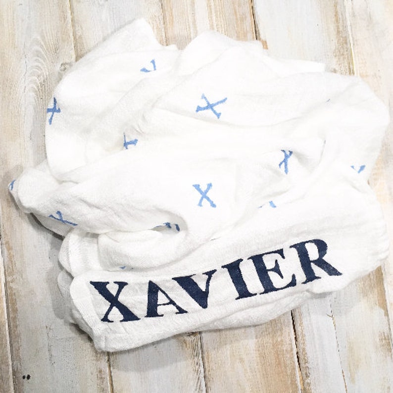 Baby Blanket Personalized Baby Blanket Newborn Muslin Etsy