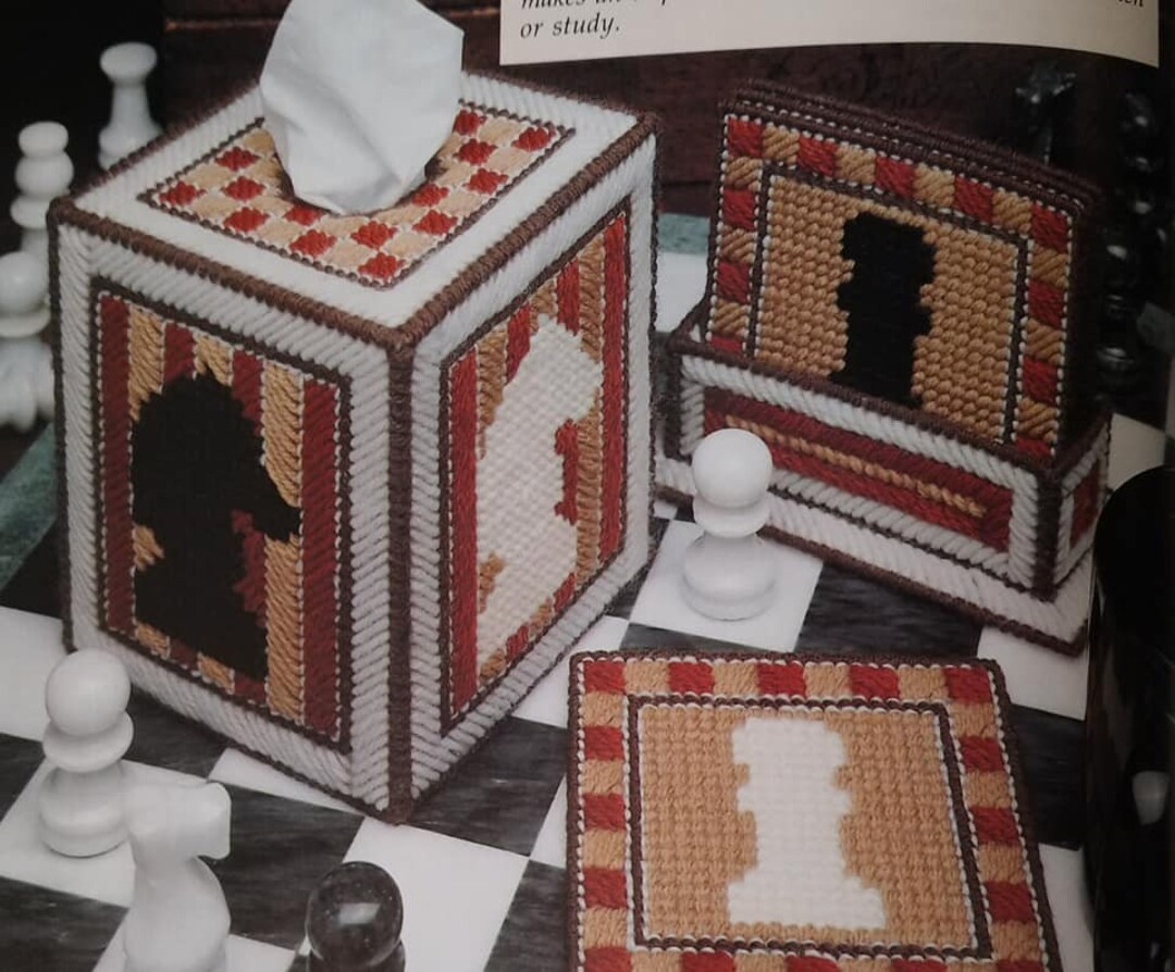 Chess Mates PDF Plastic Canvas Pattern - Etsy