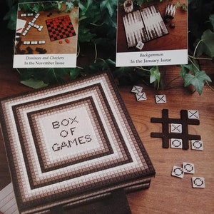 Games People Play COMPLETE SET PDF plastic canvas pattern
