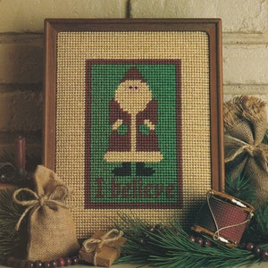 Plastic canvas vintage PDF pattern - Christmas Inspiration