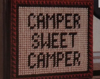 For Your Camper PDF plastic canvas pattern