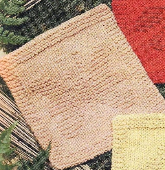 Butterfly Knit Dishcloth Digital Pattern Etsy