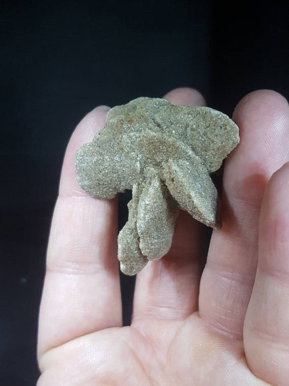 Rare Grappe De Sable Sable Fleur Rose Sable Pierre étrange Et Intéressant M90