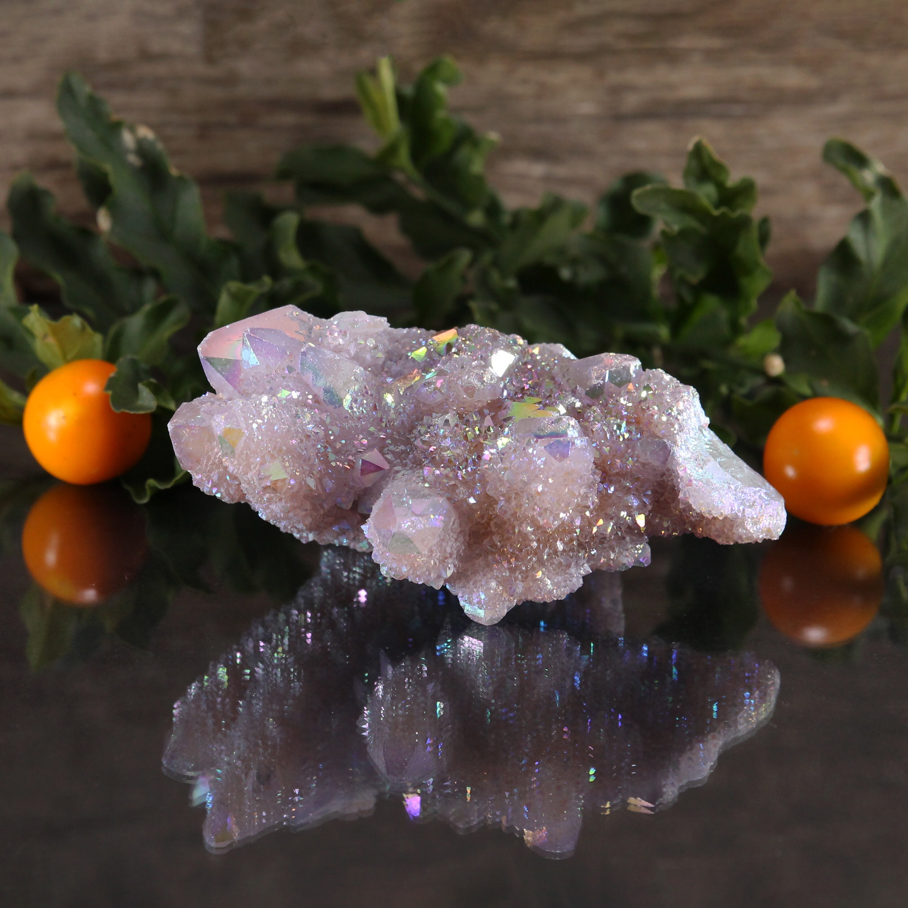 wonderful collectors piece crystal healing,#M205 Stone for intuition and psychic abilities Stunning Pink Amethyst Cluster on stand
