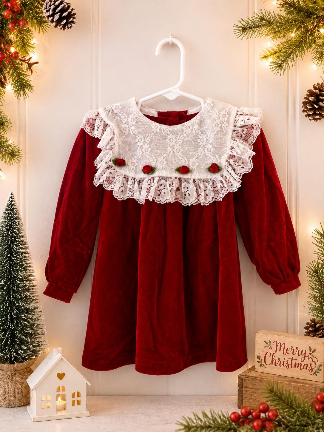 christmas dresses size 4 T 12 months toddler christmas