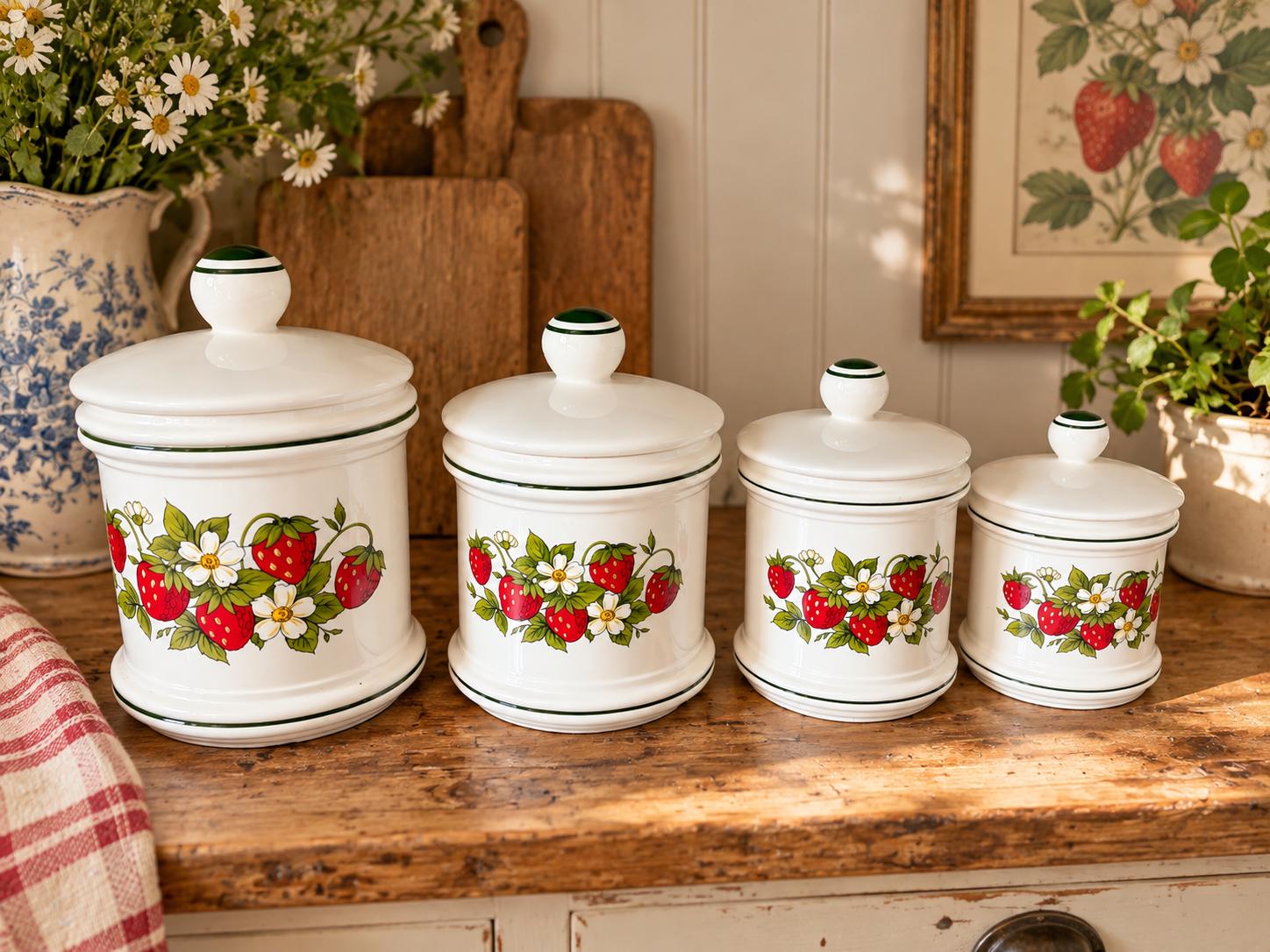 ヴィンテージ　シアーズ　大きめサイズキャニスター　1976 Vintage Sears Canister - Etsy