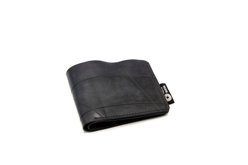 Men's Wallet Made of Recycled Inner Tube, Vegan Pocket Wallet, Handmade