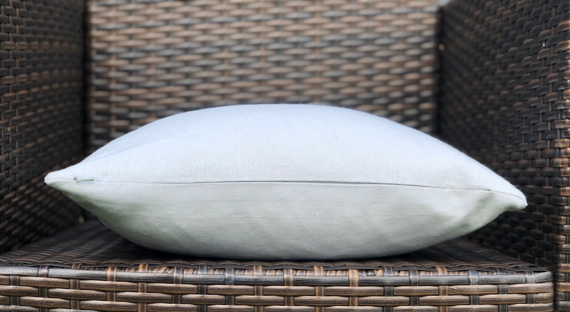 Grey Linen Cushion Cover Dove Grey Linen Cushion Cover Etsy UK