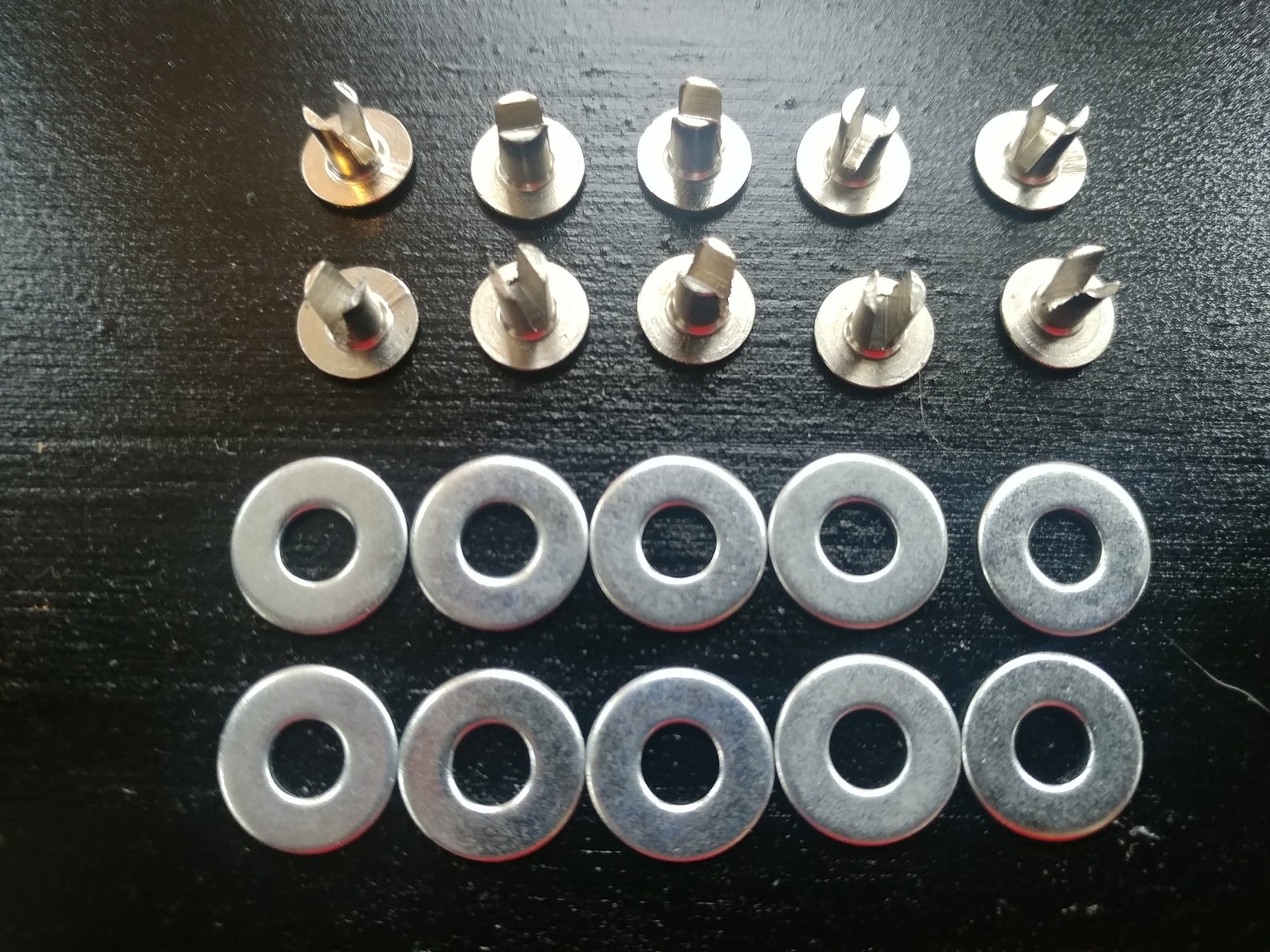 Split Rivets & Washers Nickel Plated 5/16 8mm Stormtrooper Etsy