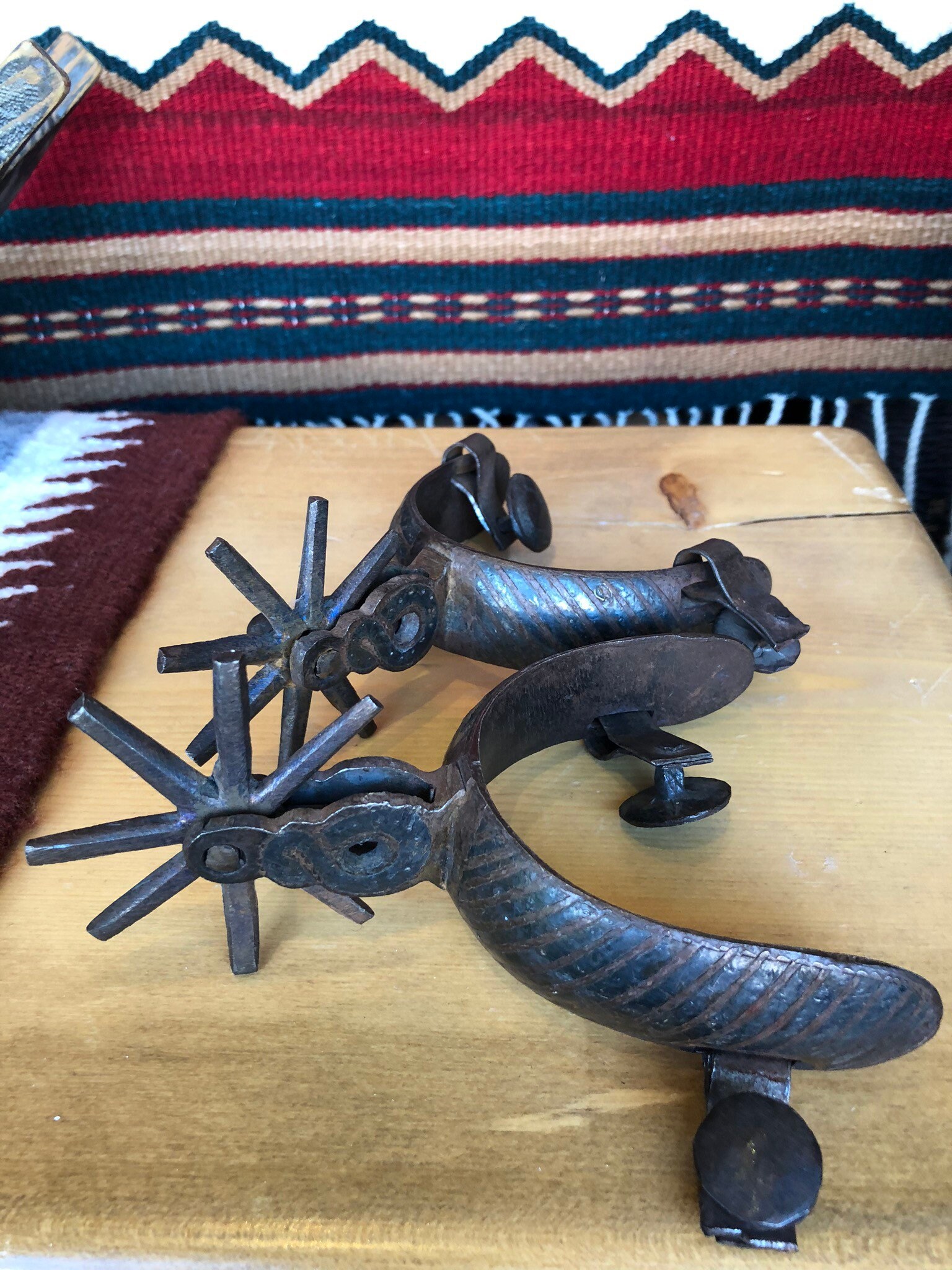 Antique Spurs Pair | Etsy