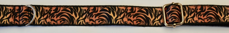 Gold Cat Collar Tiger Print Collar Gold Dog Collar Tiger Cat collar Tiger Collar Tiger Pet Collar Gold Collar Tiger Dog Collar