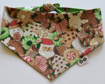 Christmas Dog Bandana, Dog Christmas Bandana, Christmas Bandana, Christmas Dog Scarf, Christmas Cat Bandana, Cat Bandana