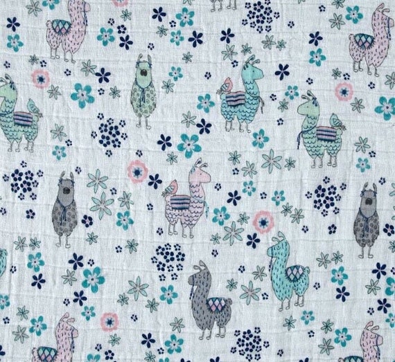 Ensemble De Serviette De Bain Pour Bébés En Lama Rose Floral