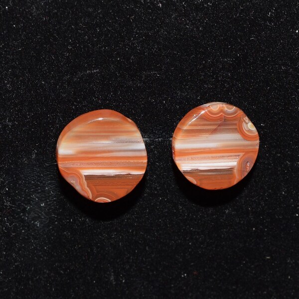 Lake Superior Agate Earrings, Boho Jewelry, Great Gift for Women, Gemstone Earrings, Stud Earrings, Post Earrings