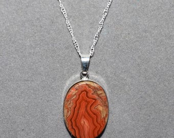 Fairburn Agate Necklace, Fairburn Agate Pendant, Gemstone Pendant, 925 Bezel, Boho Jewelry, Gift for Women