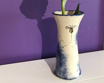 Carol Cassisa Rectangle Vase Bee main image 0