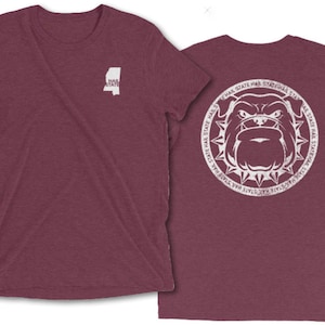 Mississippi State Bulldog Gameday Hail State Kurzarm Unisex T-shirt, MEHR FARBEN