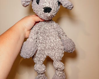 Puppy Knotted Lovey