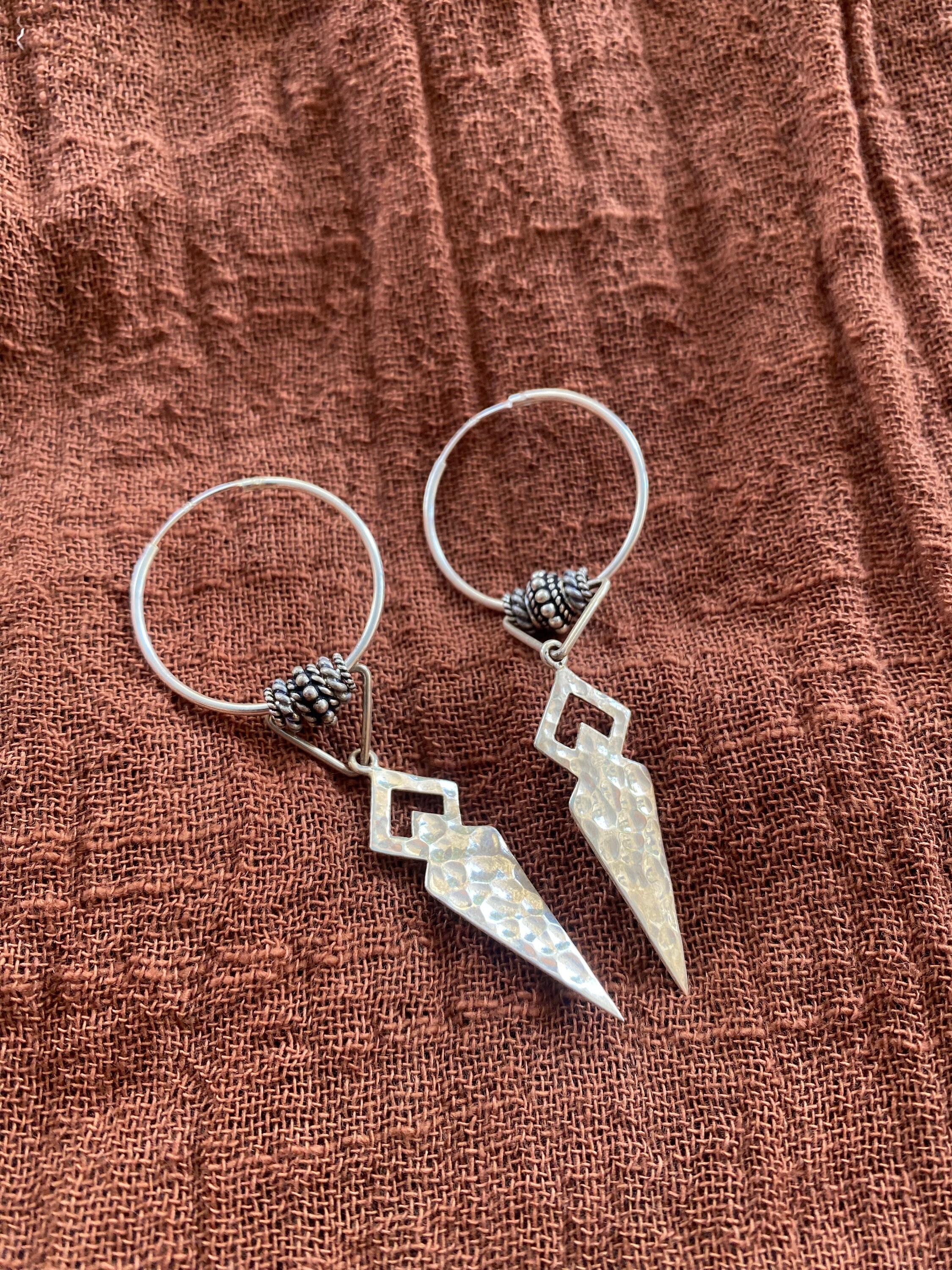 Orecchini Cerchi Martellati Donna, Diverse Misure E Rifiniture - Feelings Jewels - Foto 7