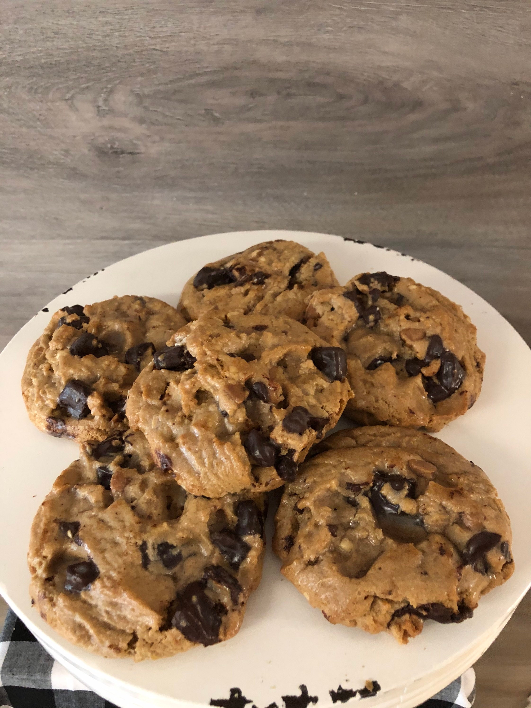 Fake Faux Cookies Set of 6 Chocolate Chip Fake Cookies Etsy