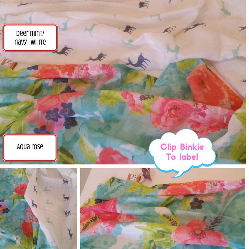 READY to SHIP Baby Swaddle / Organic Sweet Pea Gauze Newborn Etsy