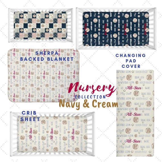 baseball changing pad cover