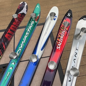 Shot Skis with Stainless Steel Magnetic Shot Cups