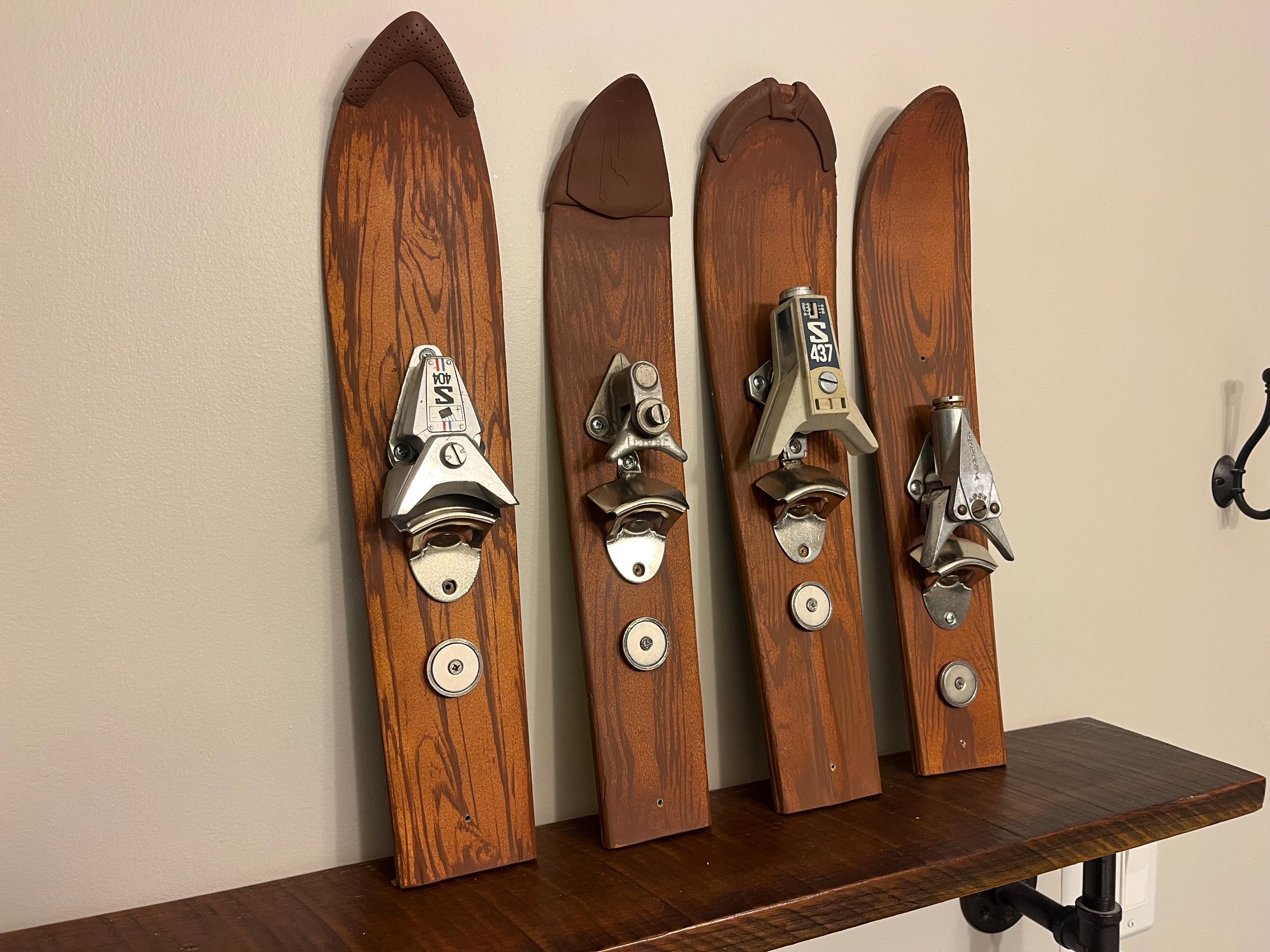 アンティーク木製スキー Antique wooden skis - Etsy 日本