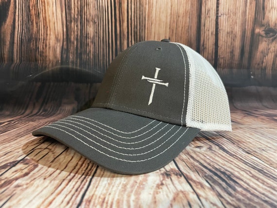 Hat - “3 Nails and A Cross” - Etsy
